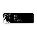 Search for scary return address labels Black