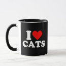 Search for i heart cats mugs Animal