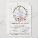 Search for deer gender reveal invitations Baby
