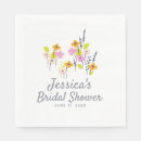 Search for rustic bridal shower napkins Floral