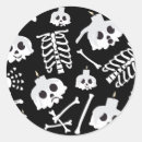Search for bone pattern stickers Halloween