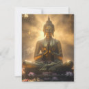 Search for meditation 4x5 invitations Buddha