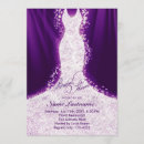 Search for amethyst bridal shower invitations Elegant