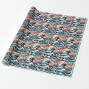 Search for waves wrapping paper Hokusai
