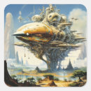 Search for retro futuristic stickers Vintage