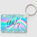 Search for aqua glitter key rings Ombre
