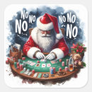 Search for have fun stickers Santa