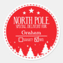 Search for north pole envelope seals Naughty or nice