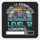Search for 12 birthday stickers Gamer