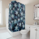 Search for snowflakes shower curtains Falling snow