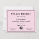 Search for document cards invites Diploma