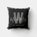 Search for mr and mrs cushions Monogrammed