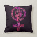 Search for feminist cushions Women's rights