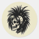 Search for skull star stickers Punk