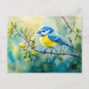 Search for watercolor bird postcards Nature