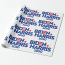 Search for biden harris wrapping paper Kamala