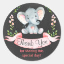 Search for chalkboard thank you stickers Pink