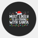 Search for go fish stickers Santa