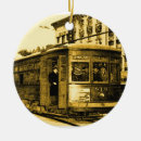 Search for trolley christmas tree decorations Streetcar