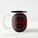 Search for dark music mugs Black