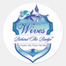 Search for wives stickers Police