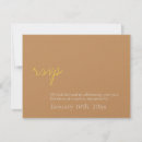 Search for bronze wedding invitations Brown