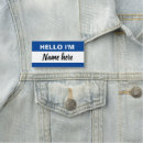 Search for hello my is name tags Red