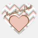 Search for handcraft stickers Made with love