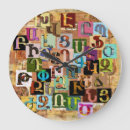 Search for alphabet clocks Abstract