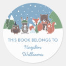 Search for fox in snow stickers Cute