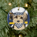 Search for yorkie poo christmas tree decorations Terrier