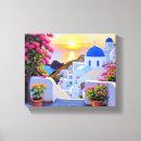Search for bougainvillea art Santorini
