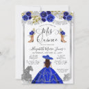 Search for royal blue silver quinceanera invitations Quinceañera