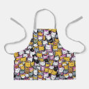 Search for orange kitty cat aprons Cats