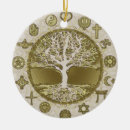 Search for religious symbol christmas tree decorations Gold