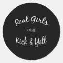 Search for martial arts karate girl stickers Dojo