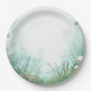 Search for enchanted forest paper plates Fairy baby shower