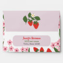 Search for strawberry envelopes Cute