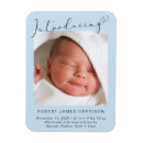 Search for 4x6 birth announcement cards Baby boy