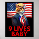 Search for cat flag posters Patriotic
