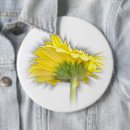Search for gerbera daisy badges Yellow