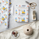 Search for construction birthday party wrapping paper Excavator
