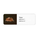 Search for pet rabbit return address labels Hare