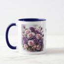 Search for violet flower design mugs Watercolor flowers