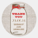 Search for mason jar burlap stickers Thank you