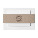 Search for kraft paper invitation belly bands For her
