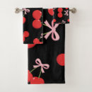 Search for cherry red bath towels Retro