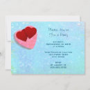 Search for heart abstract invitations Blue