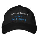 Search for scripture embroidered hats Religious