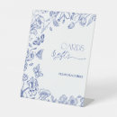Search for something blue bridal shower signs Elegant